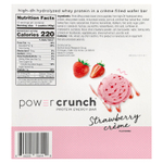 BNRG, Power Crunch®, протеиновый батончик, с клубничным кремом, 12 батончиков по 40 г (1,4 унции)