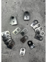 Номерки для гардероба 25шт