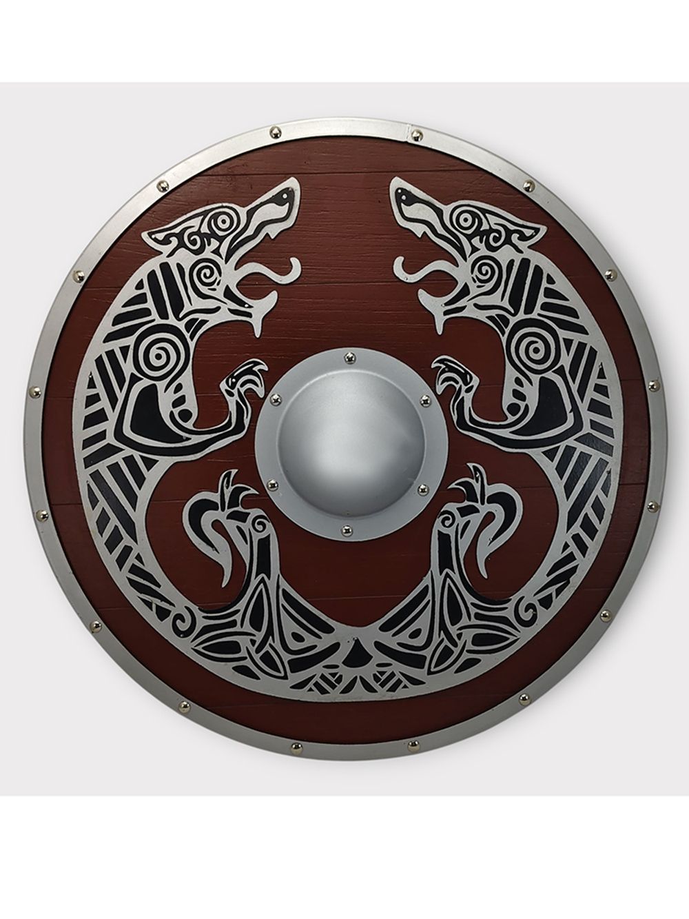 Nautical Щит викингов "Рагнар"круглый