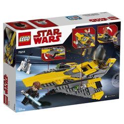 LEGO Star Wars: Звёздный истребитель Энакина 75214 — Anakin’s Jedi Starfighter — Лего Звездные войны Стар Ворз