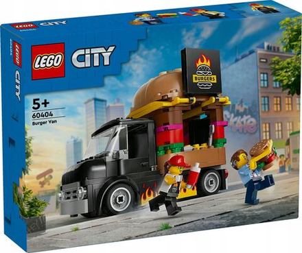 Конструктор LEGO City - Грузовик с бургерами - Лего Сити 60404