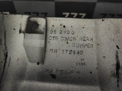 Накладка заднего бампера Mitsubishi Outlander 1 02-09 Б/У Оригинал MN175840