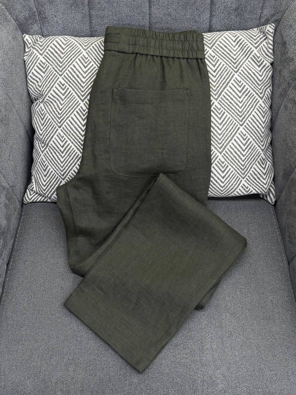 Льняные брюки Zegna