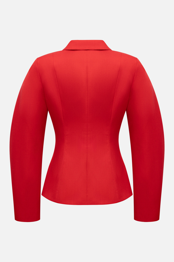 Жакет приталенный