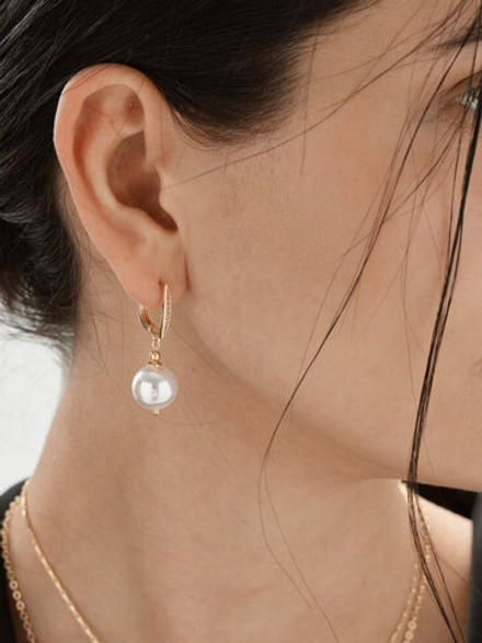 91003863 Серьги Selena Pearls