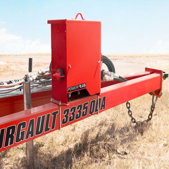 Поворотная правая передняя ось BOURGAULT