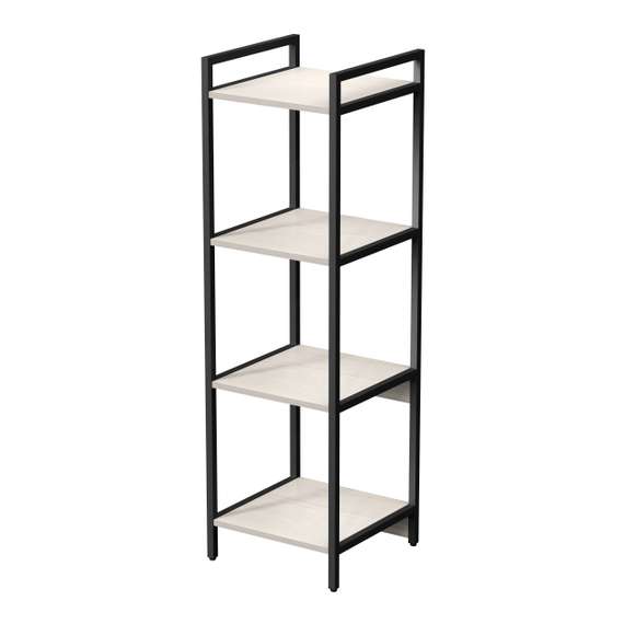 10СС.4.400 Стеллаж средний 4 полки, узкий (400*400*1328)