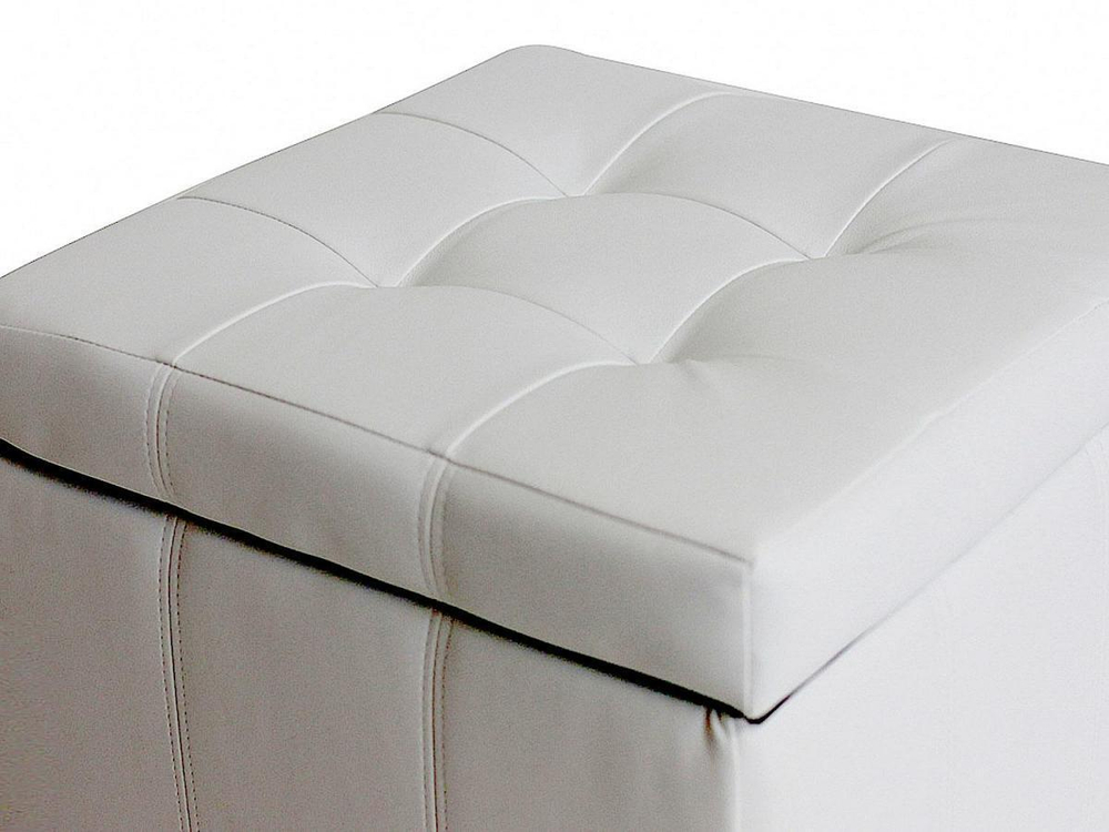 Банкетка Модерна Белый экокожа