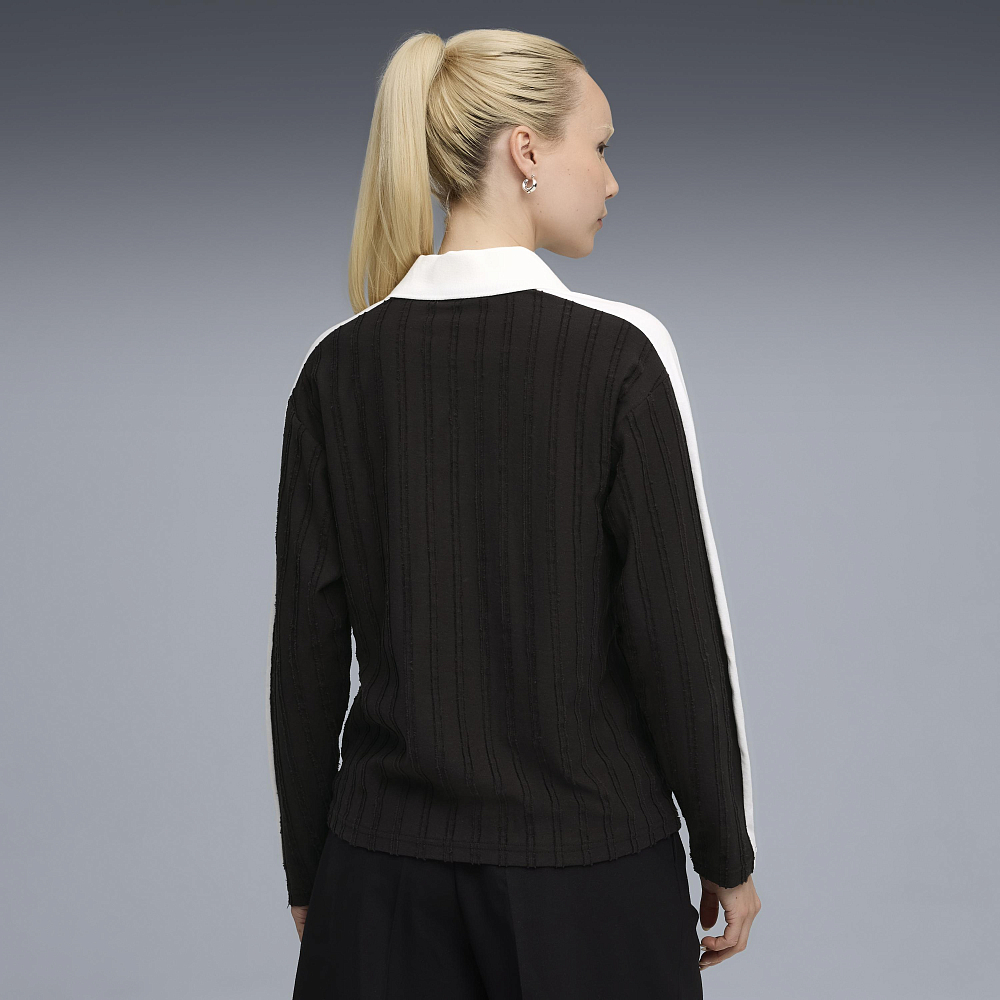 Женский свитшот PUMA T7 Relaxed Long Sleeve Polo