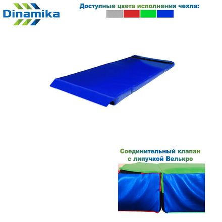 Мат гимнастический 1000х500х50 тент-велькро (ппу)
