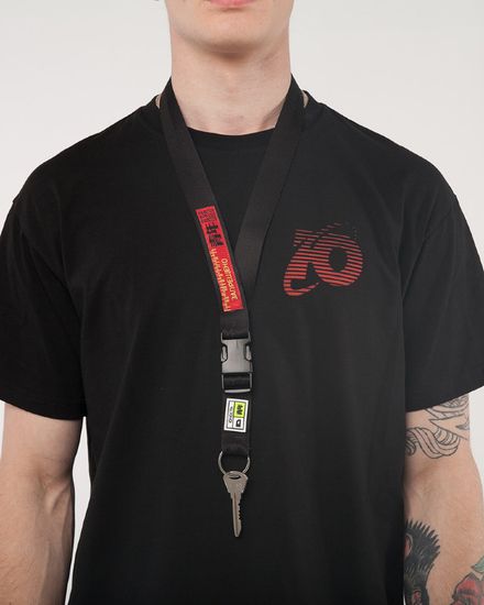 Бейджкипер/Ключница ЮНОСТЬ Логин Черный