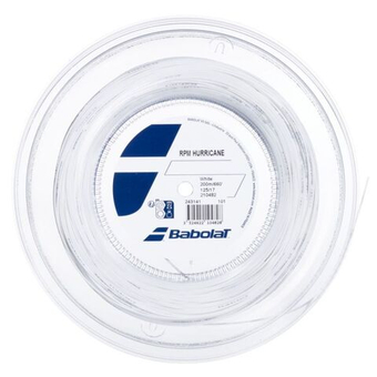 Теннисные струны Babolat RPM Hurricane (200 м) - белые