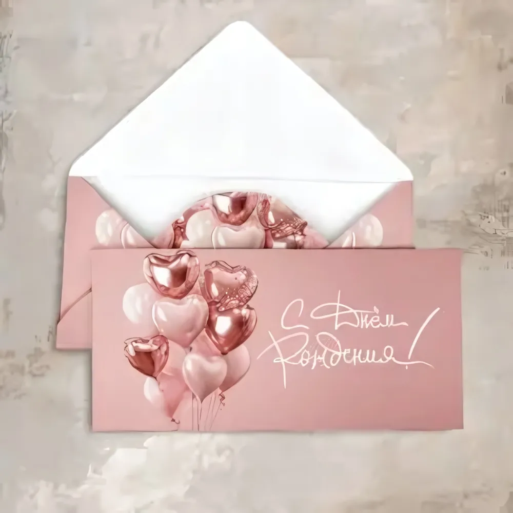 Конверт «С днём рождения» Cn405