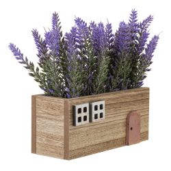 GAEM Цветочная композиция "Лаванда", L17 W6 H17,5 см