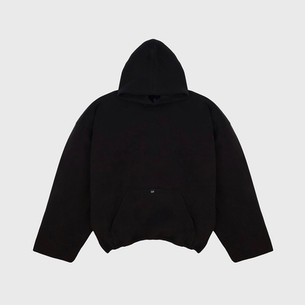 Худи Yeezy Gap Engineered by Balenciaga Polar Fleece Padded Hoodie Black