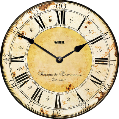 Настенные часы Идеал деревянные из МДФ mdr1008-d300, 30 см, Декор для дома, подарок