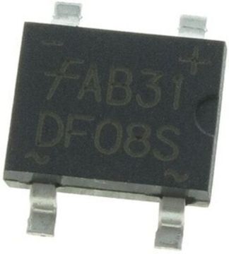 Микросхема  DF08S  (1A; 800V) / SMDIP-4