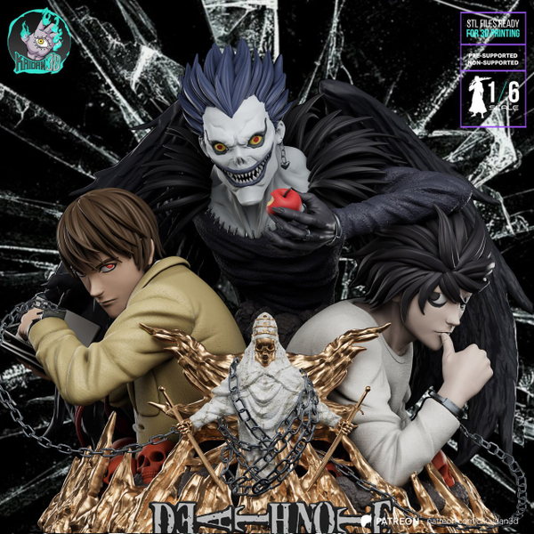 Диорама Death Note бюст