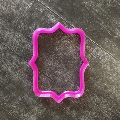 Фигурная рамочка №81