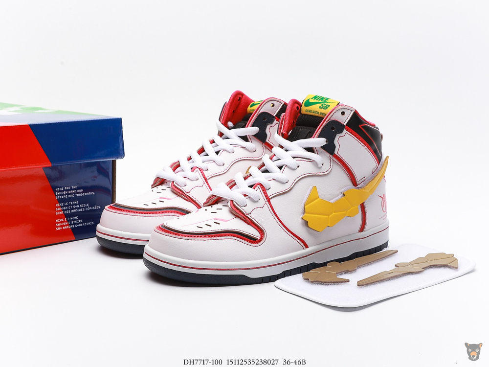 Кроссовки Gundamx x Nike Dunk High Project Unicorn-RX-0