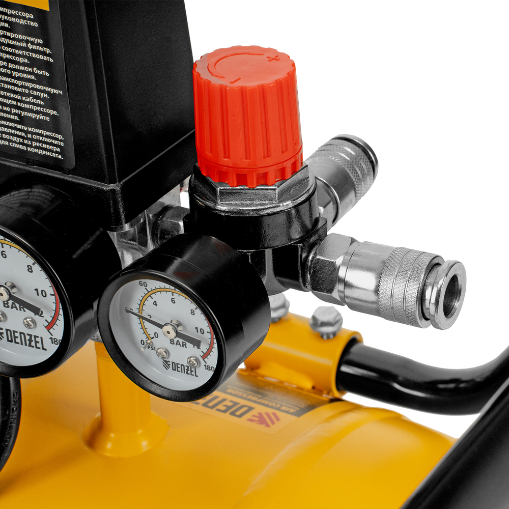 Компрессор воздушный DKV2200/50, Х-PRO 2.2 кВт, 400 л/мин, 50 л Denzel
