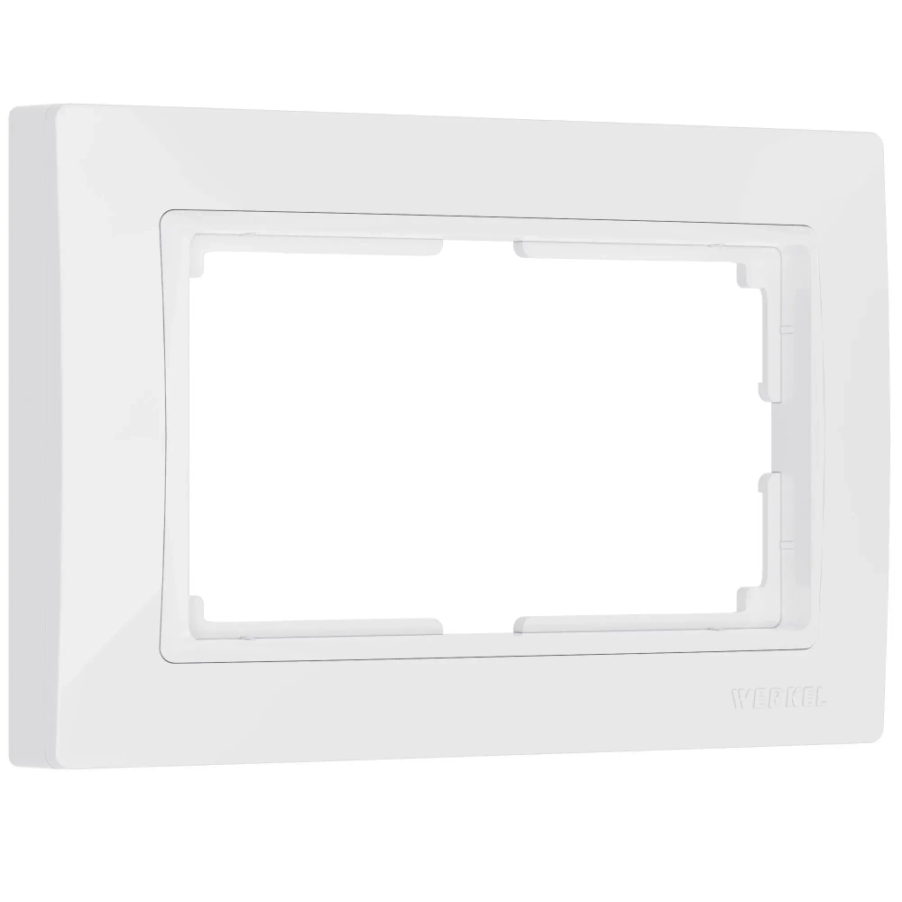 Рамка для двойной розетки Snabb Basic (белый) W0082001
