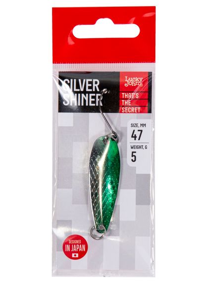 Блесна колеб. Lucky John SILVER SHINER длин.47мм/05.0г 004