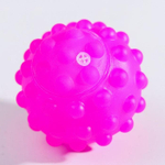 4916709 Развивающий, массажный, рельефный мячик «Рыжий монстрик»