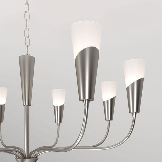 60167/8 / подвесной светильник / никель Smart