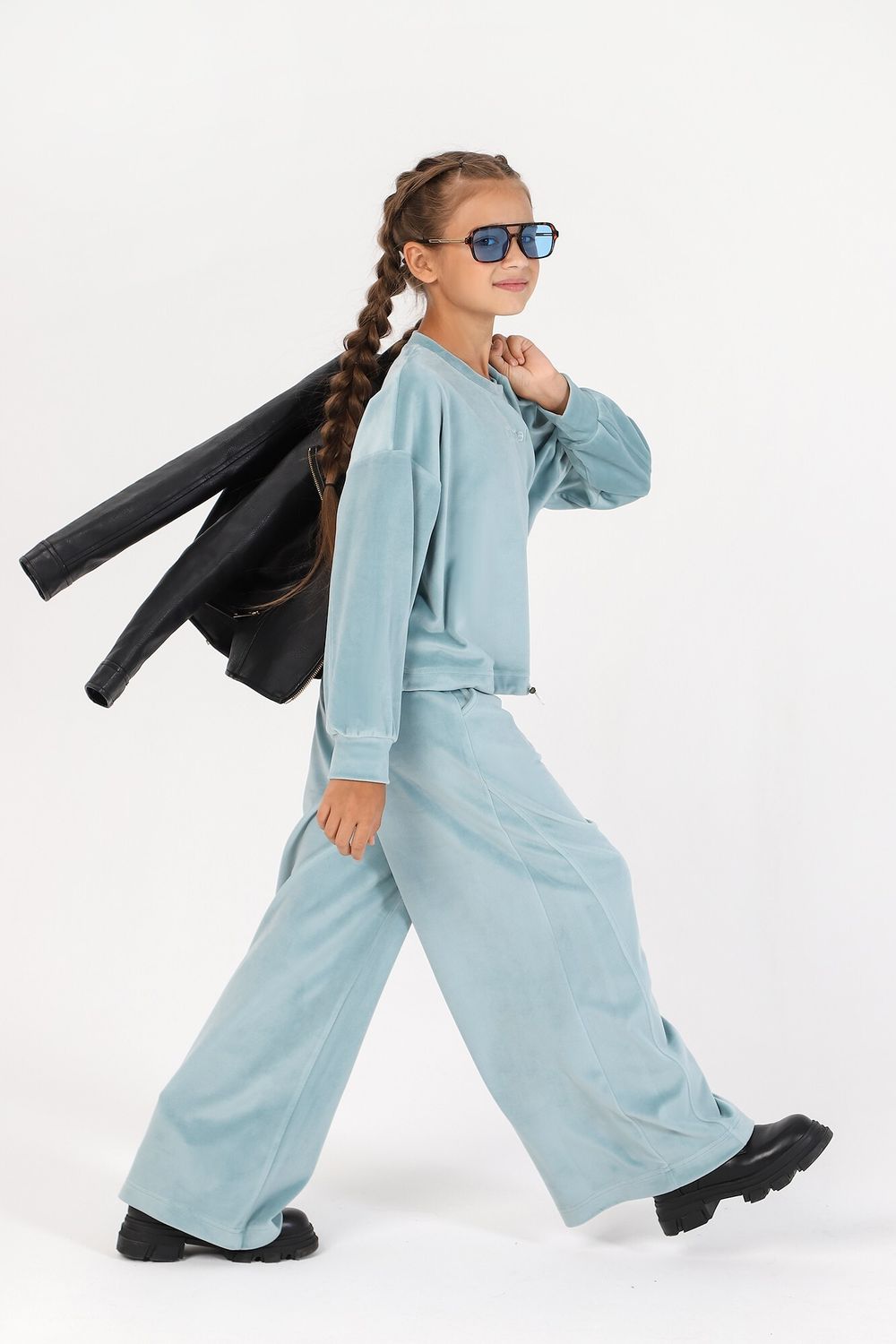 Костюм для девочки Вита-2 Виотекс БИРЮЗОВЫЙ