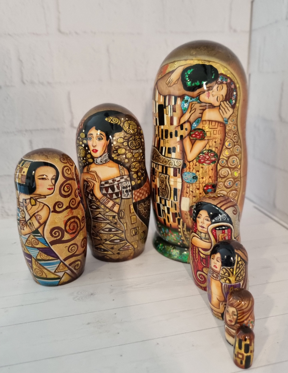 Климт "Поцелуй" 7 мест