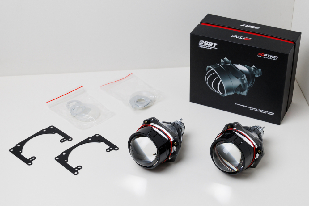 Optima Bi-LED Lens SRT 2.5" 5000К 12V