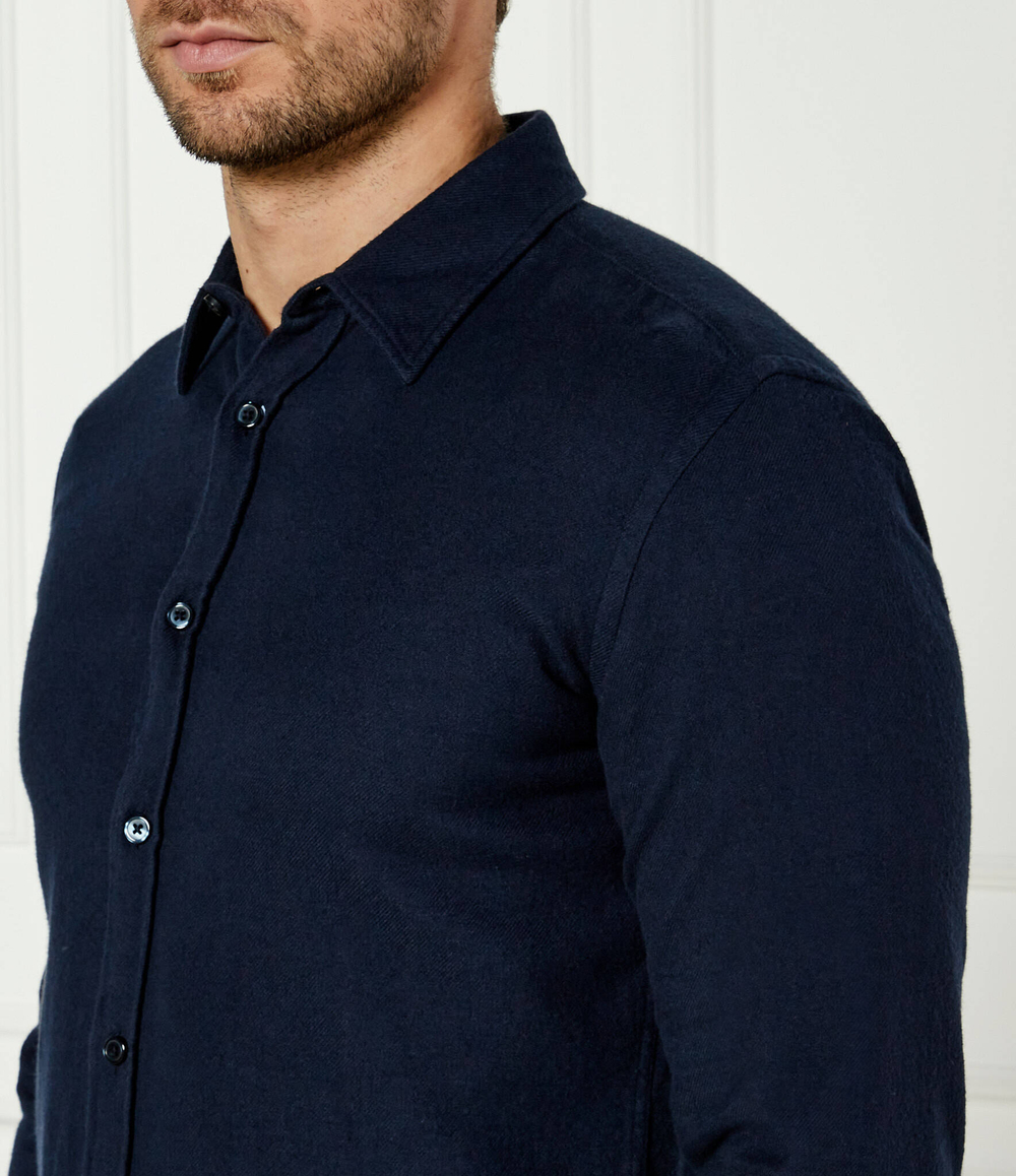 Рубашка C-ROAN-kent-C4-244 BOSS BLACK - темно-синий(50527782)