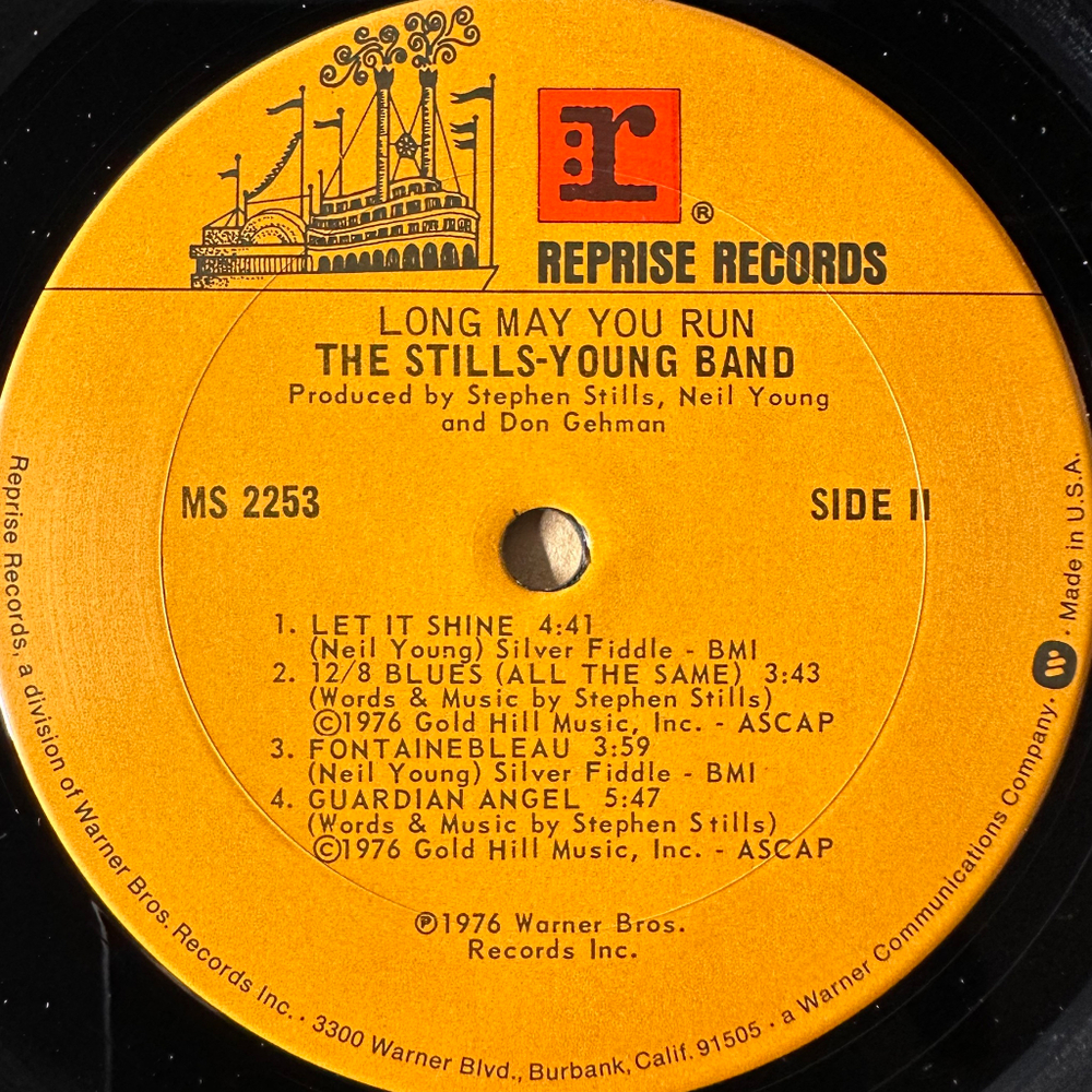 The Stills-Young Band ‎– Long May You Run (США 1976г.)