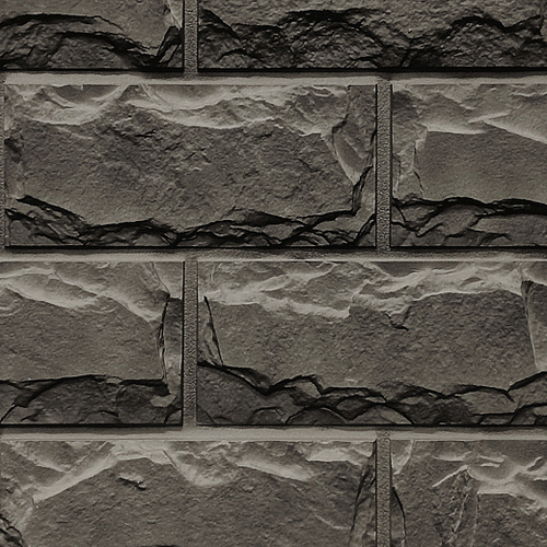 Фасадные панели Блок, темно-серый Fineber (Файнбир)