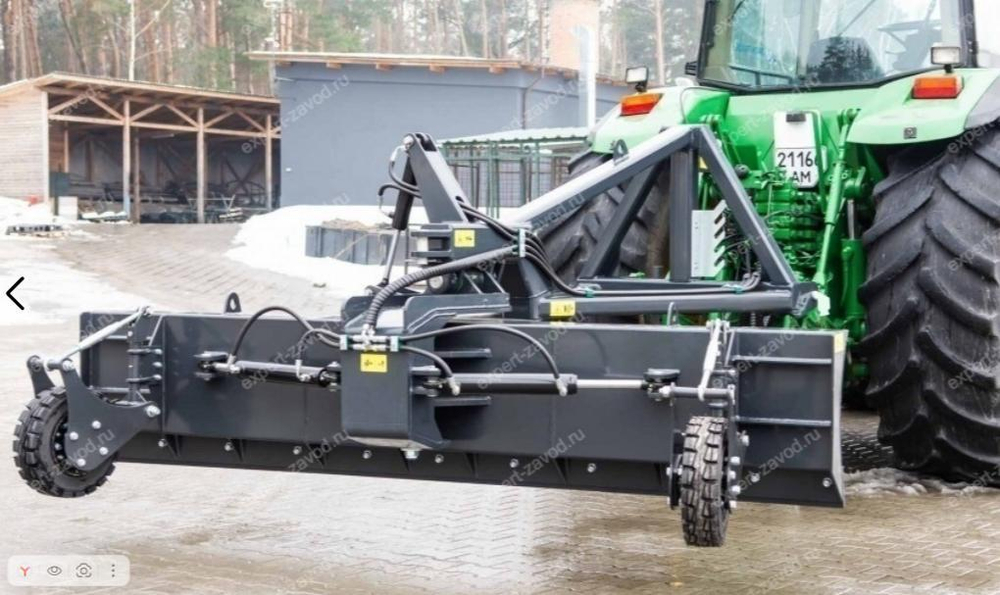 Грейдер прицепной на Трактор Deutz-Fahr