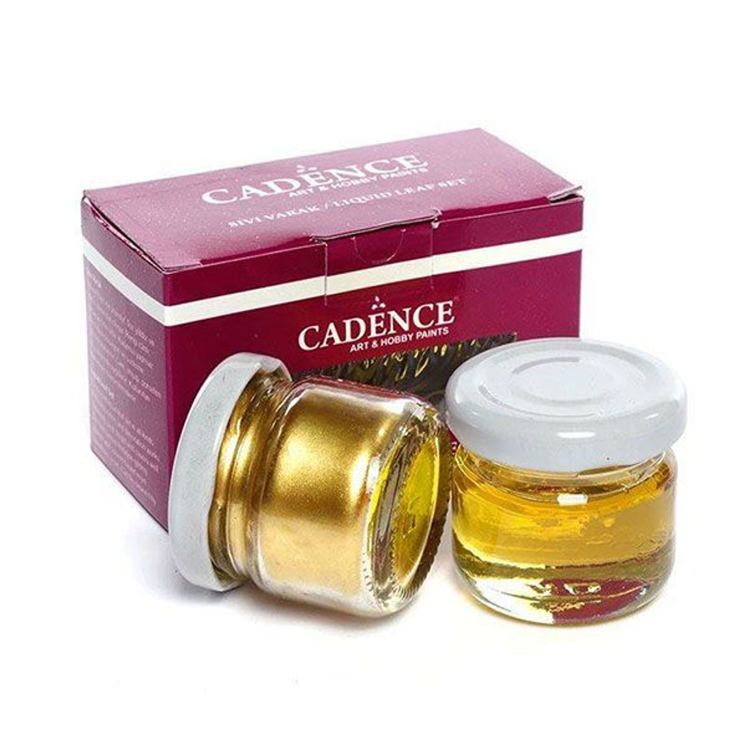 жидкая поталь, золото, cadence.30мл и 30мл