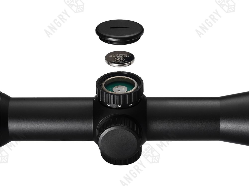 Прицел Nephrite 3-12x42, сетка 74, подсветка красная, 30мм, 1/4 МОА, 524г, Gaut