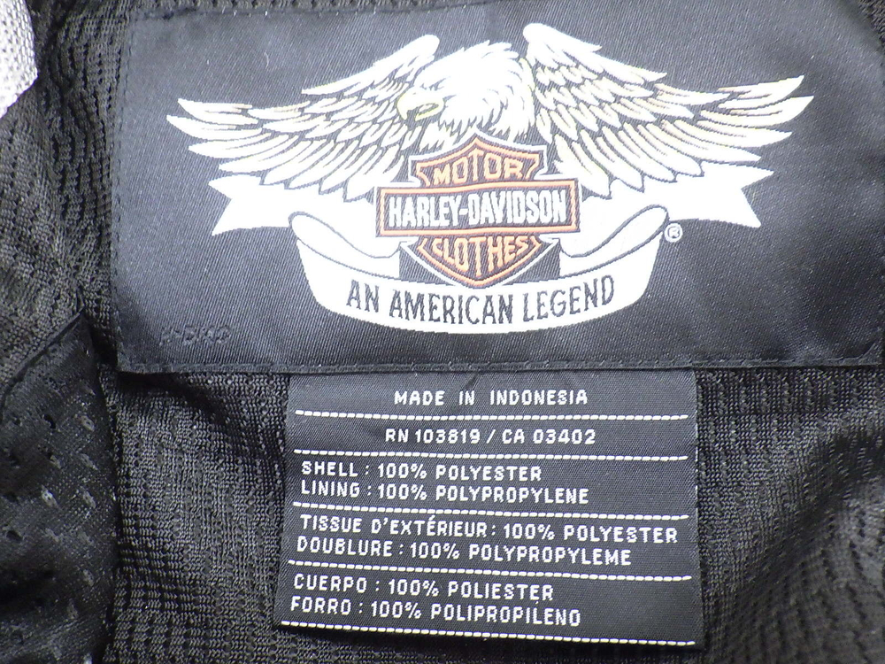 куртка Harley-Davidson черно-серая M