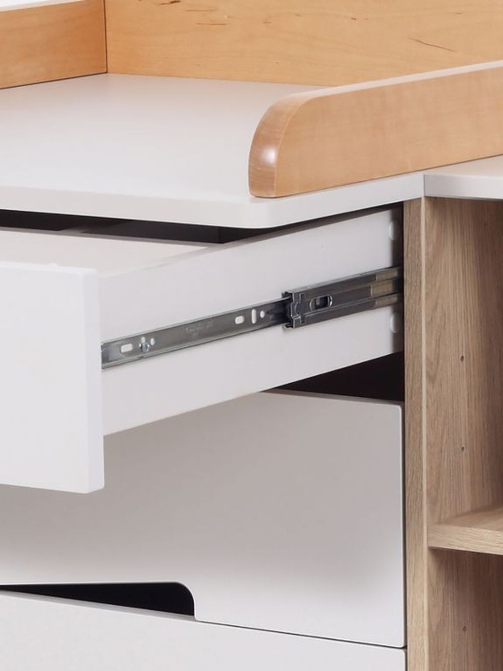 Комод пеленальный Rant Lago Pro 800/4 с органайзером Crystal beige