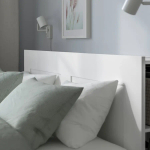 Каркас кровати с ящиками - IKEA BRIMNES/LÖNSET/LONSET, 160х200 см, белый, БРИМНЭС/БРИМНЕС/ЛОНСЕТ ИКЕА