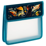 Папка для тетрадей А5 1 отделение на липучке "Galaxy" (Спейс)