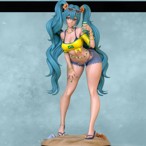 Brazilian Miku - Vocaloid