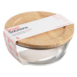 Контейнер для запекания и хранения Eco Store с крышкой из бамбука, 400 мл