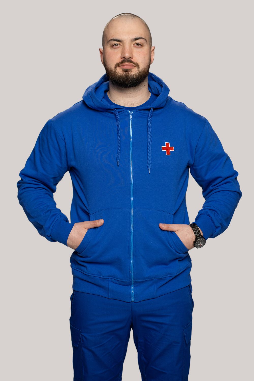 Толстовка на молнии Скорая помощь MedicLine