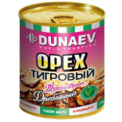 Добавка для прикормки металлобанка 320мл "Дунаев Тигровый орех дробленый" Тутти-Фрутти