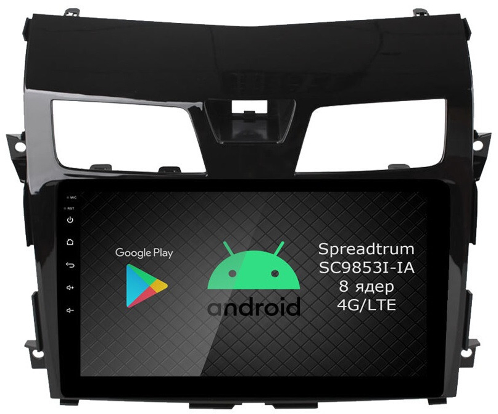 Магнитола для Nissan Teana 2014-2016 (L33) (поддержка кругового обзора) - Roximo RI-1203 Android 12, ТОП процессор, 8/128Гб, SIM-слот