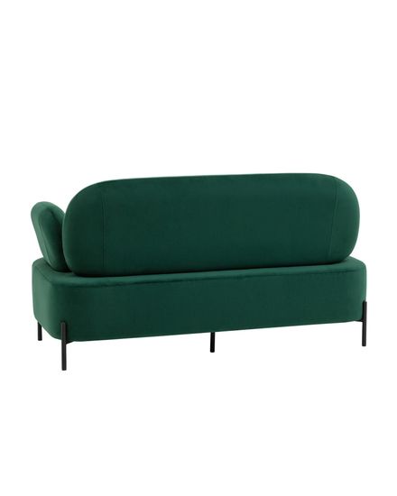 Диван Кэнди велюр зелёный