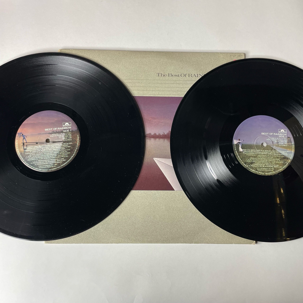 Винтажная виниловая пластинка LP Rainbow, The Best Of Rainbow (Англия 1981)