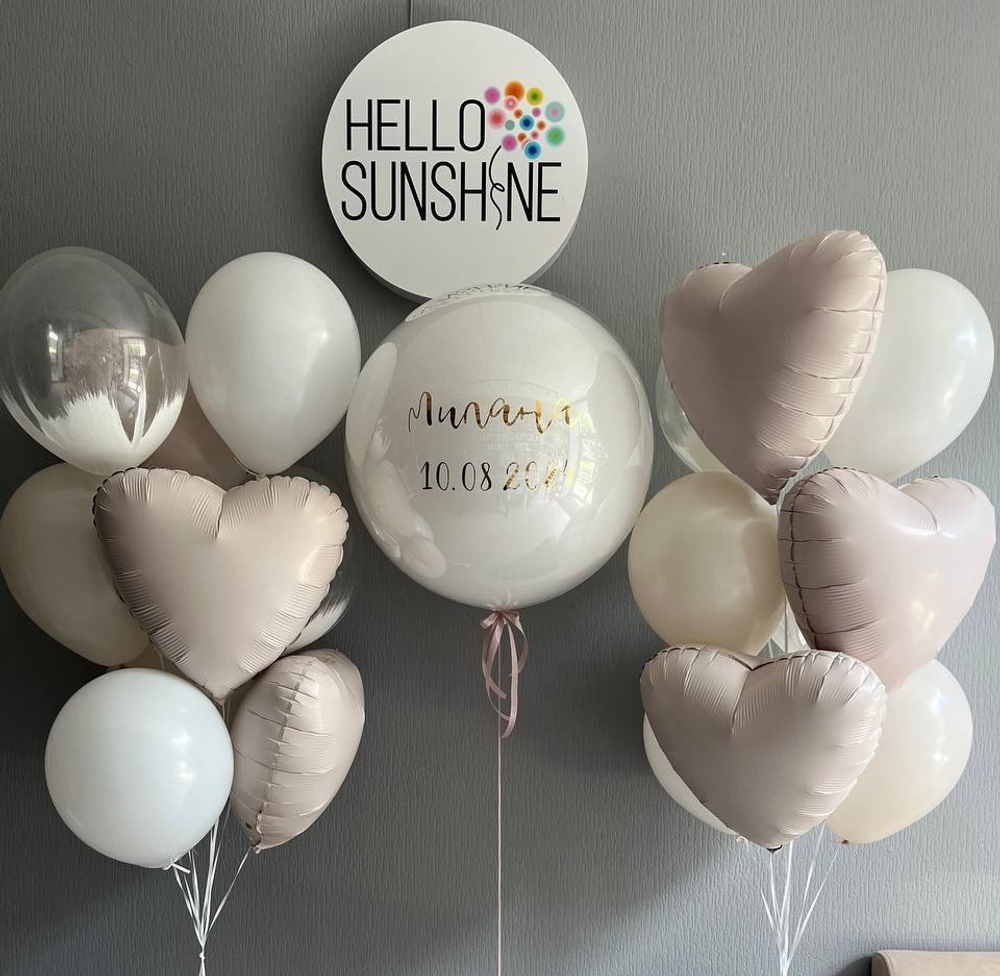 Набор шаров на выписку №12